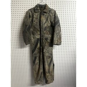 Walls Outdoors Camouflage Youth Coveralls Hunting‎ Camo Insulated Brown Green